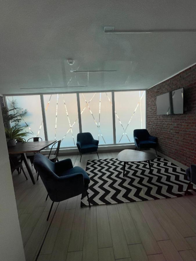 Apartamento En Santiago Centro Cerca De Movistar Arena, Caupolican Bagian luar foto